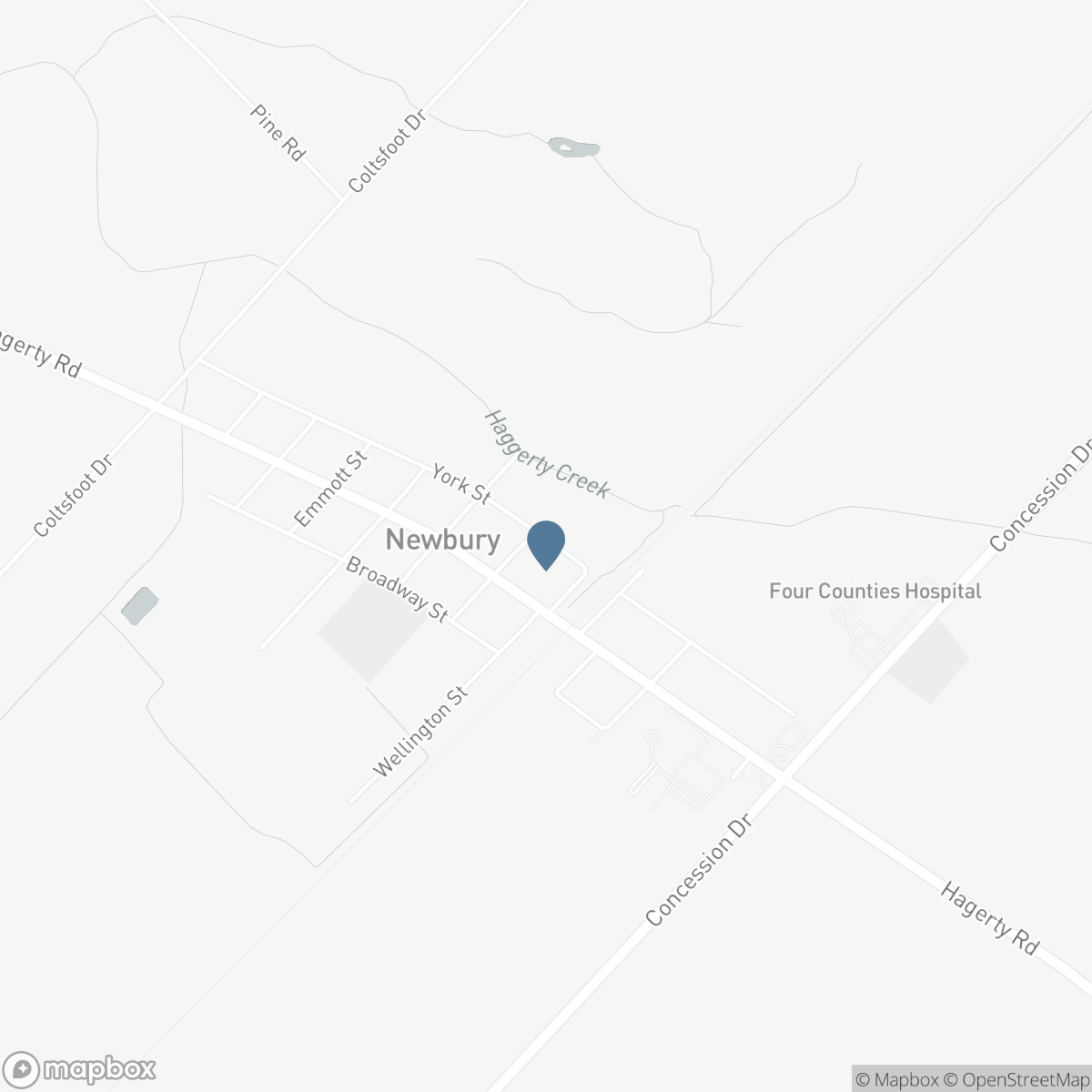 1A YORK STREET, Newbury, Ontario N0L 1Z0